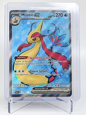 Pokemon TCG Milotic ex 217/191 Surging Sparks Ultra Rare Full Art NM